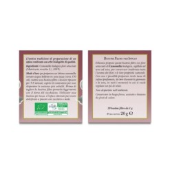 Erbamea
Camomilla
infuso di piante officinali
Infuso realizzato con erbe biologiche di qualità