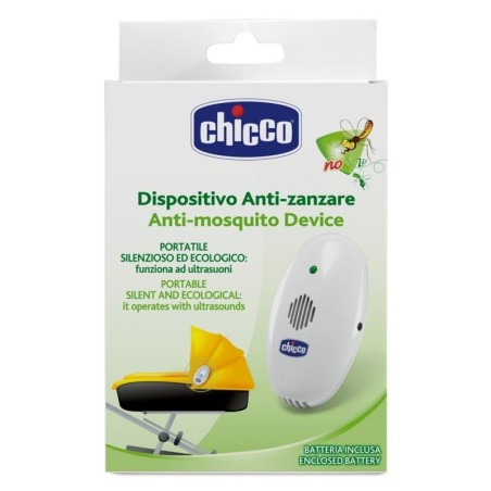 Chicco
dispositivo anti-zanzare
Portatile, silenzioso ed ecologico.
funziona ad ultrasuoni