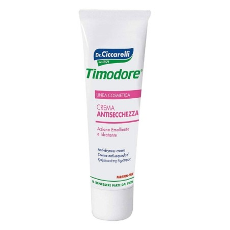 Timodore
crema antisecchezza
Azione emolliente e idratante
senza parabeni
Tubo da 50 ml