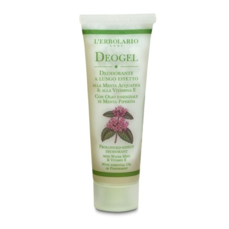 L'Erbolario
Deogel
Deodorante a lungo effetto
alla menta acquatica & alla vitamina E