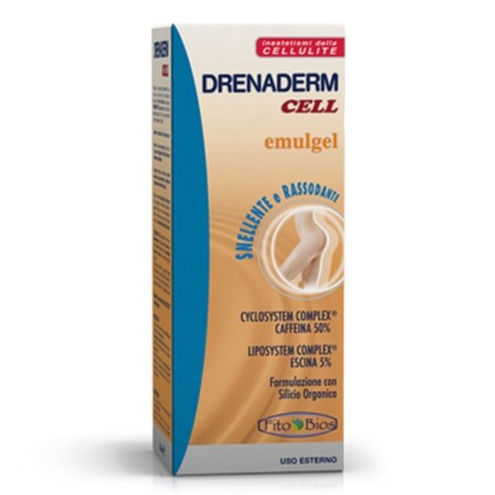 Drenaderm
cell
emulgel
snellente e rassodante
Tubo da 150 ml