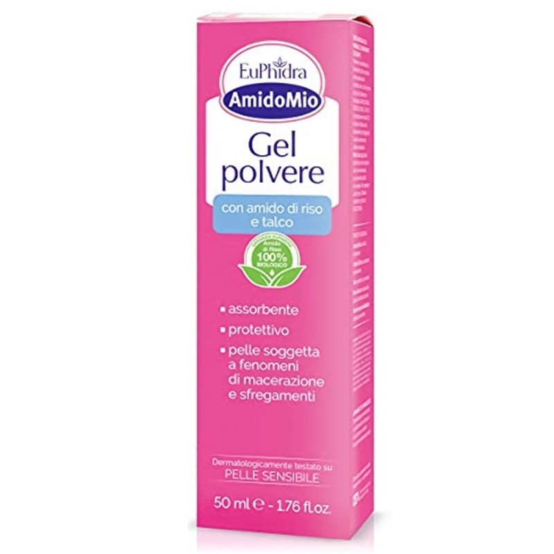 Euphidra
AmidoMio
gel polvere
con amido di riso e talco