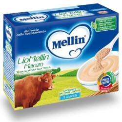 Mellin
LioMellin
liofilizzato
manzo
4 mesi+ (dall'inizio dello svezzamento)
confezione 3 vasetti da 10 g