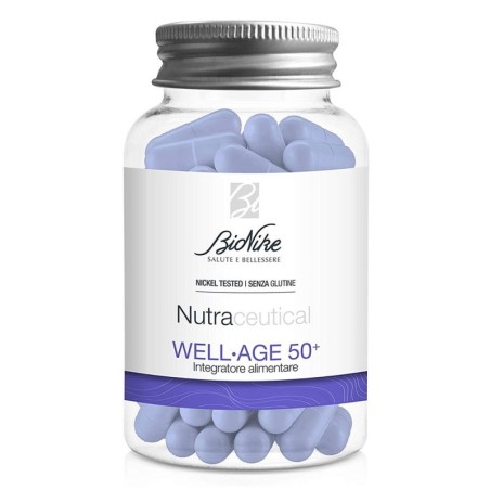 BioNike
Nutraceutical
WELL●AGE 50+
Flacone da 60 capsule