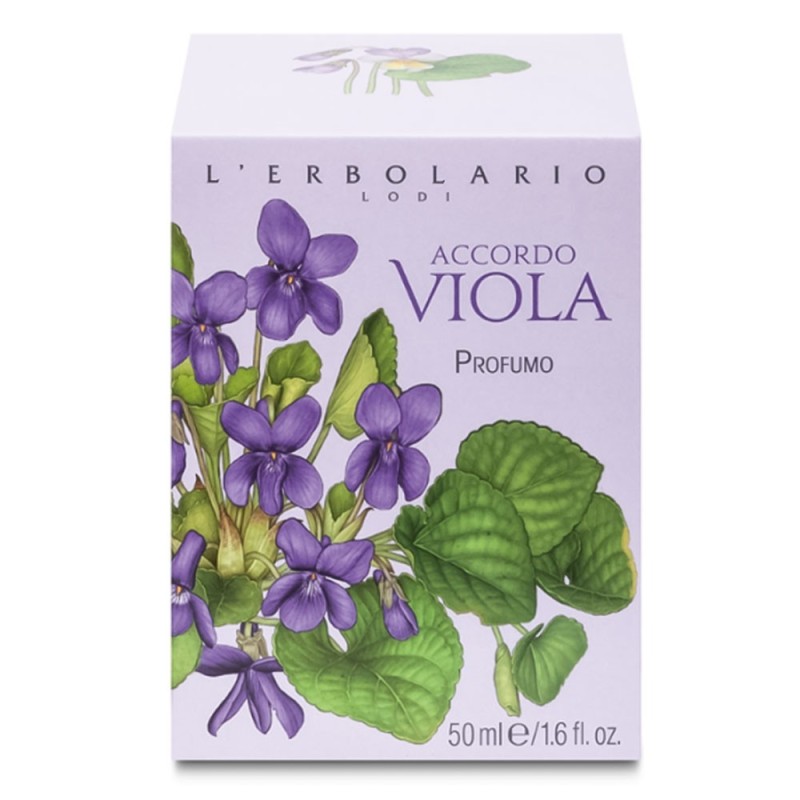 L'Erbolario Accordo Viola perfume bottle 50ml