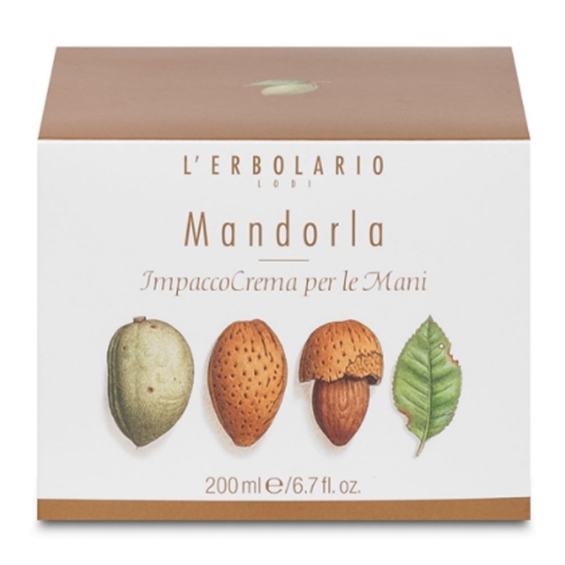 L'Erbolario
Mandorla
Impacco crema per le mani
Vasetto da 200 ml