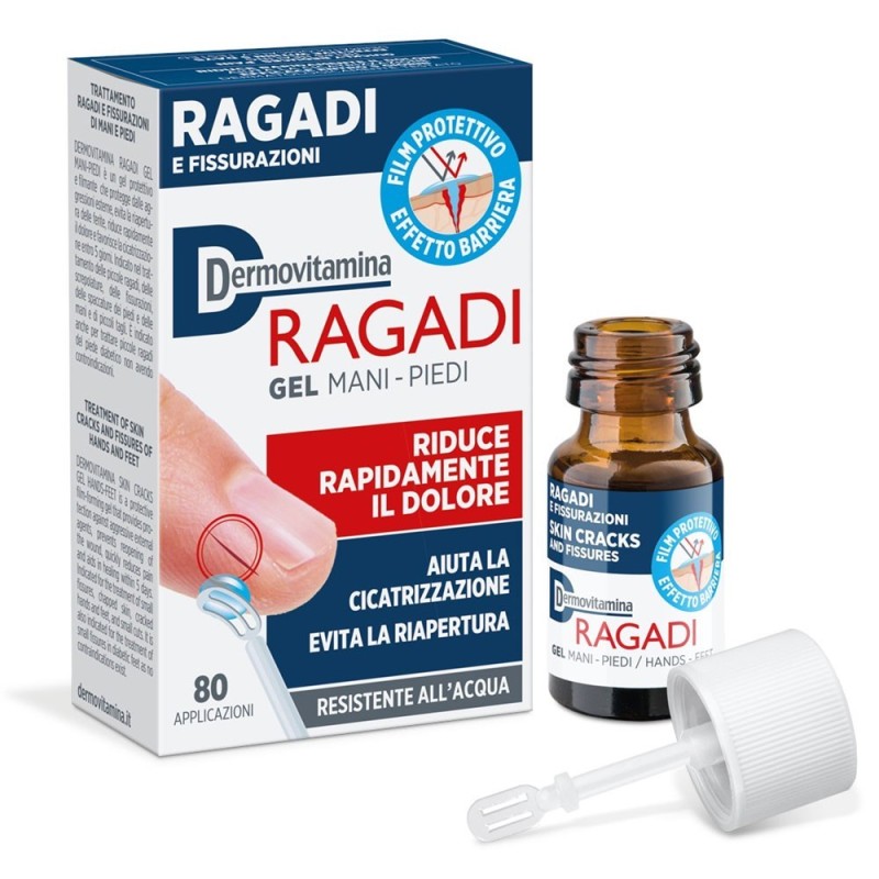 Dermovitamina
ragadi
gel mani - piedi
riduce rapidamente il dolore