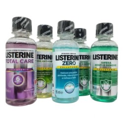 Listerine
pochette
collutorio
Confezione 5 Flaconcini da 95 ml