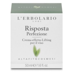 L'erbolario
Risposta perfezione
Crema effetto lifting per il viso
Vasetto da 50 ml