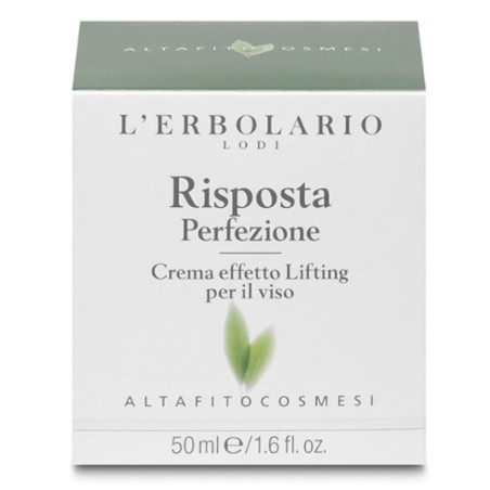 L'erbolario
Risposta perfezione
Crema effetto lifting per il viso
Vasetto da 50 ml