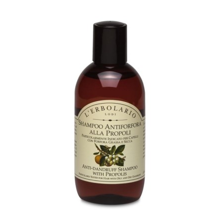 L'erbolario
Shampoo antiforfora alla propoli
Particolarmente indicato per capelli con forfora grassa e secca