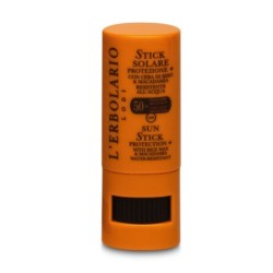L'erbolario
Stick solare protezione +
Alla cera di riso & alla macadamia
resistente all'acqua,  per il viso e  il decolleté