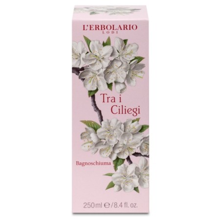 L'erbolario
Tra i ciliegi
bagnoschiuma
Per un bagno o una doccia rigenerante al profumo dei fiori di Ciliegio