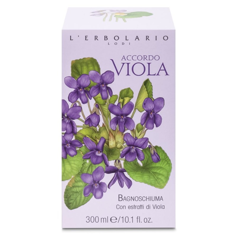 L'erbolario
Accordo viola
bagnoschiuma con estratti di viola