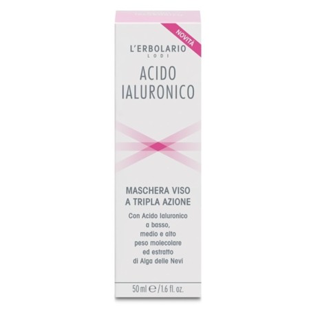 L'Erbolario
Acido ialuronico
maschera viso a tripla azione
