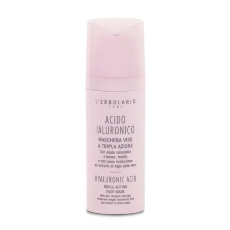 L'Erbolario Acido ialuronico maschera viso Flacone da 50 ml