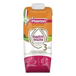 Plasmon nutri-mune 3 liquid milk 12 months + 18 pieces 500 ml