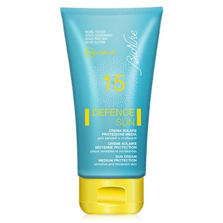 BioNike
Defence
sun
crema solare
SPF 15 protezione media