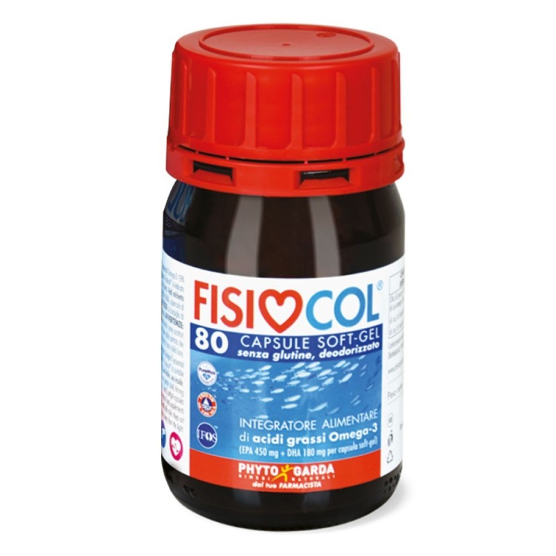 Fisiocol
omega 3
Flacone 80 capsule soft-gel