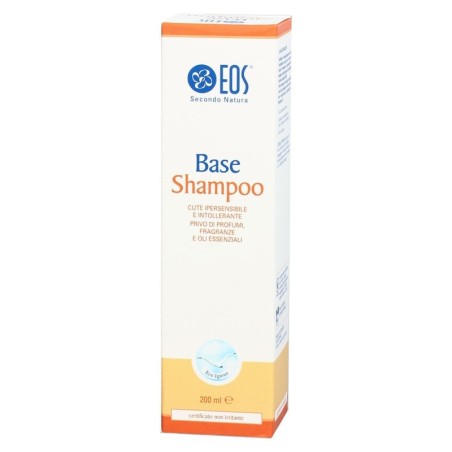 Eos
base shampoo
cute ipersensibile e intollerante, privo di profumi, fragranze e oli essenziali.