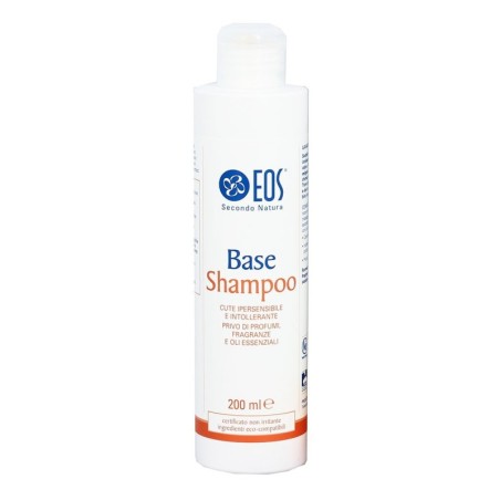 Eos
base shampoo
cute ipersensibile e intollerante, privo di profumi, fragranze e oli essenziali.