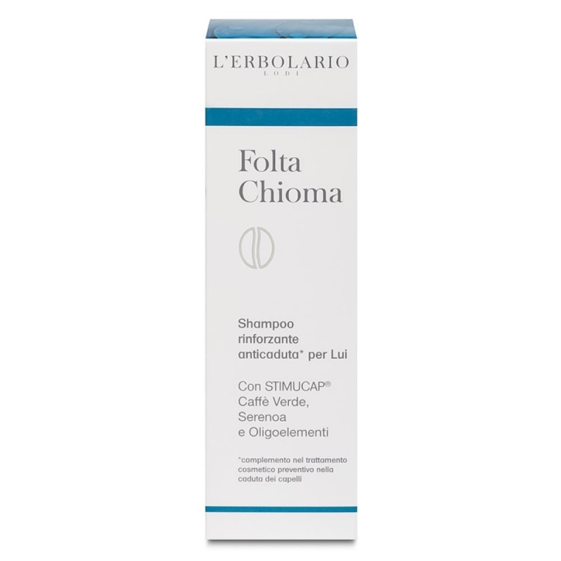 L'Erbolario
Folta chioma
shampoo
rinforzante anticaduta per lui
