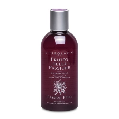 L'Erbolario
Frutto della passione
bagnoschiuma
Con estratti di fiori e frutti di passiflora
