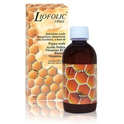 Liofolic
Integratore alimentare con zucchero, a base di pappa reale, acido folico, vitamina B12, Biotina, Vitamina C
