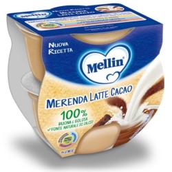 Mellin
merenda
latte cacao
100% buona e golosa, fonte naturale di calcio
6 mesi+