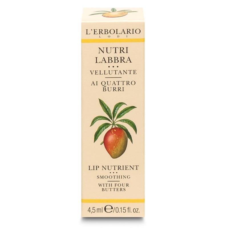 L'erbolario
Nutri labbra
vellutante
Stick per le labbra nutriente e protettivo