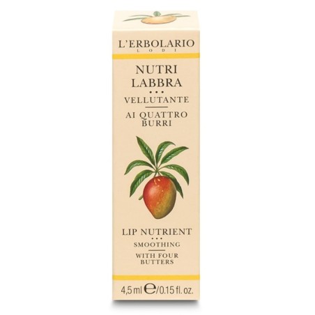 L'erbolario
Nutri labbra
vellutante
Stick per le labbra nutriente e protettivo