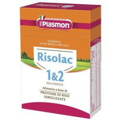 Plasmon
risolac 1&2
dalla nascita
alimento a fini medici speciali a base di proteine di riso idrolizzate
confezione da 350 g