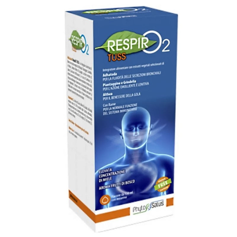 Respiro 2
tuss
Integratore alimentare
flacone da 150 ml