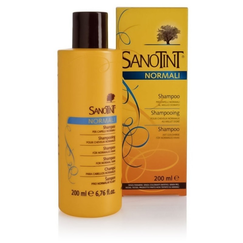 SanoTinT
shampoo
capelli normali
al miglio dorato
flacone da 200 ml