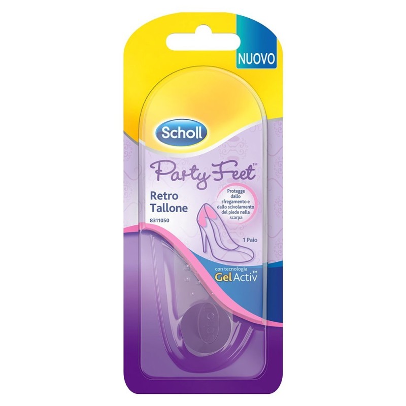 Scholl
party feet
retro tallone
con tecnologia GelActiv