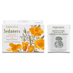 Erbamea
Sedanerv
tisana biologica
Per aiutare a ritrovare un quieto benessere