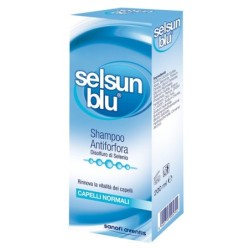 Selsun blu
shampoo antiforfora
disolfuro di selenio
rinnova la vitalità dei capelli