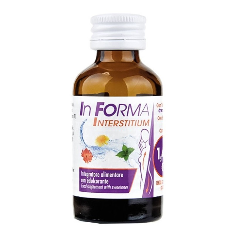 In forma
Interstitium
con edulcorante
flacone da 15 ml