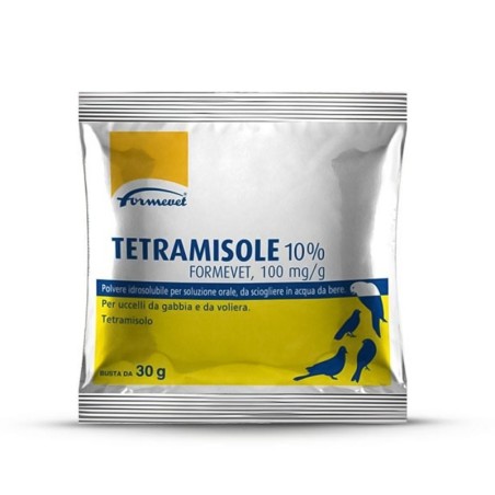 Formevet
Tetramisole 10%
polvere idrosolubile per soluzione orale, da sciogliere in acqua da bere