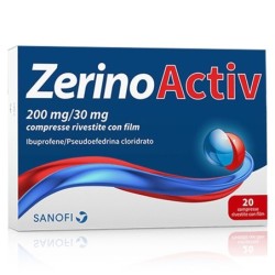 Zerinoactiv 200 mg + 30 mg confezione da 20 compresse