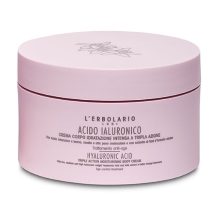 L'Erbolario
Acido ialuronico
crema corpo idratante intensa a tripla azione