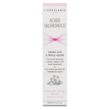 L'Erbolario
Acido ialuronico
crema viso tripla azione