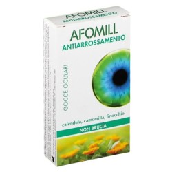Afomill
antiarrossamento
gocce oculari
per occhi irritati e arrosati
senza conservanti
scatola da 10 fiale