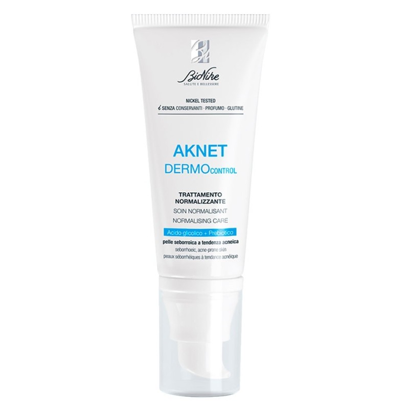 BioNike
Aknet
DERMOcontrol
trattamento normalizzate, anti-imperfezioni, pelle a tendenza acneica.