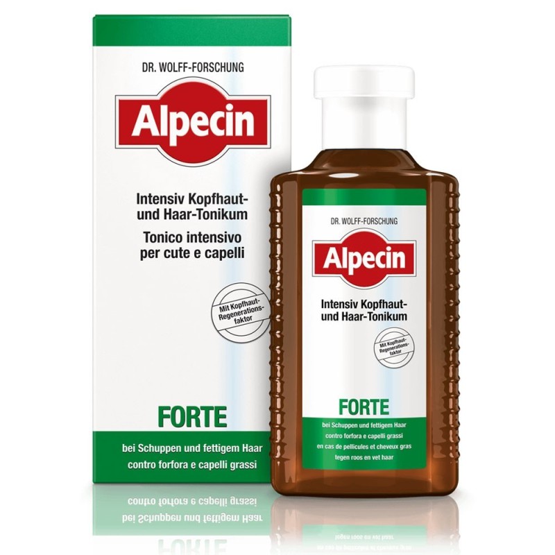 Alpecin
Forte
tonico contro la forfora e la comune caduta dei capelli
falcone da 200 ml