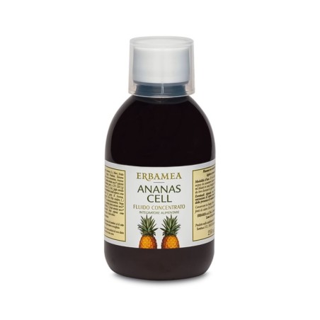 Erbamea
Ananas Cell
fluido concentrato
con Succo ed Estratto secco di Ananas