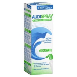 Audispray
adult (+12 anni)
detersione dell'orecchio
acqua di mare purificata