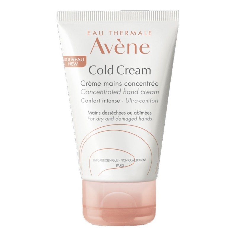 Avène
cold cream
crema mani
Trattamento delle mani secche o screpolate. Nutre e protegge.
tubo da 50 ml