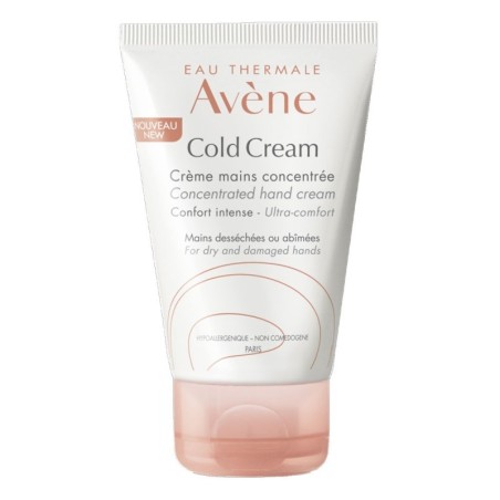 Avène
cold cream
crema mani
Trattamento delle mani secche o screpolate. Nutre e protegge.
tubo da 50 ml