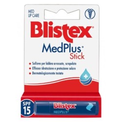 Blistex
MedPlus stick labbra
• Sollievo per Labbra arrossate, screpolate
• Efficace Idratazione e Protezione Solare